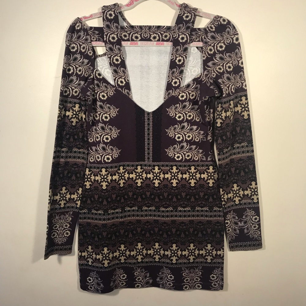 Intimately free people floral strap bodycon dress - Picture 7 of 8